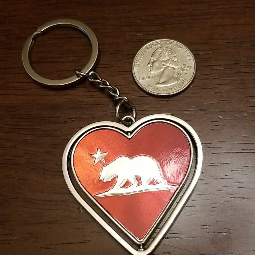 New, I ❤ California Keychain - Picture 3 of 5